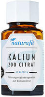Naturafit Kalium 200 Citrat Kapseln 60 St