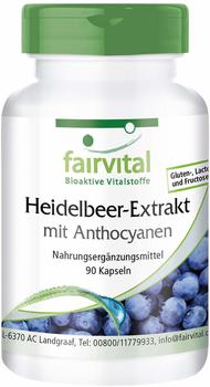 Fairvital Heidelbeer-Extrakt Kapseln (90Stk.)