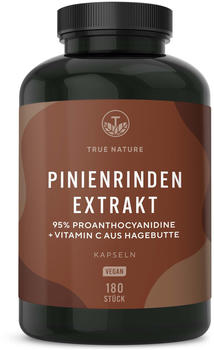 True Nature Pinienrindenextrakt + Vitamin C Kapseln (180 Stk.)