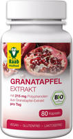 Raab Vitalfood&reg; Bio Granatapfel Extrakt Kapseln 80 St