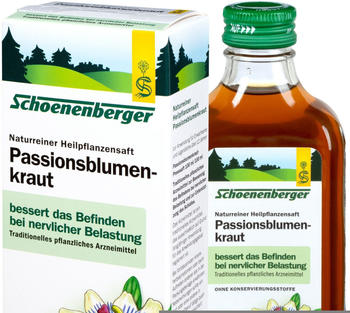 Schoenenberger Passionsblumenkraut naturreiner Heilpflanzensaft (200ml)