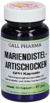 Hecht Pharma Mariendistel- Artischocken GPH Kapseln (60 Stk.)