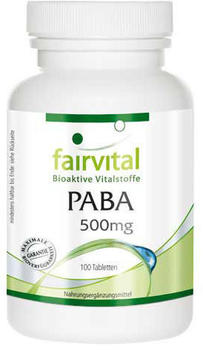 Fairvital Paba 500 mg Tabletten (100 Stk.)