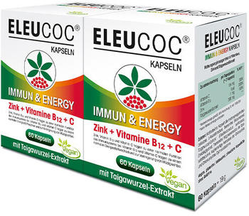 Harras Eleucoc Immun & Energy Kapseln (2x60 Stk.)