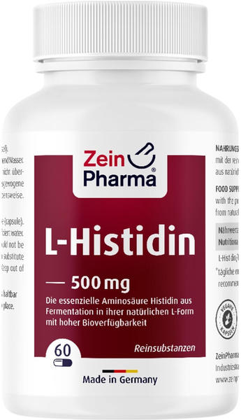 ZeinPharma L-Histidin 500 mg Kapseln (60 Stk.)