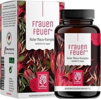Roter Maca Komplex - FRAUENFEUER - 120 vegane Kapseln - NATURTREU&reg; 120 St
