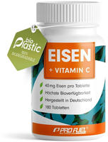 ProFuel EISEN Tabletten mit nat&uuml;rlichem Vitamin C, 40mg 180 St 180 St