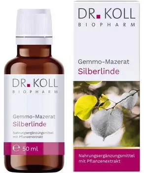 Dr. Koll Biopharm Gemmo Mazerat Silberlinde Tilia tomentosa (50ml)