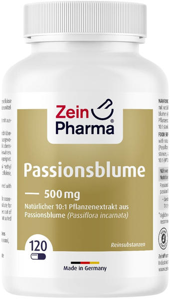 ZeinPharma Passionsblume 500 mg Kapseln (120 Stk.)