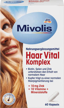 Mivolis Haar Vital Komplex Kapseln (60 Stk.)