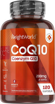 Weight World Coenzym Q10 200mg Kapseln (120 Stk.)
