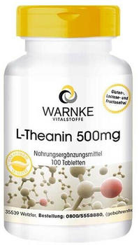 Warnke Gesundheit L-Theanin 500mg Tabletten (100 Stk.)