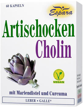 Espara Artischocken Cholin Kapseln (60 Stk.)