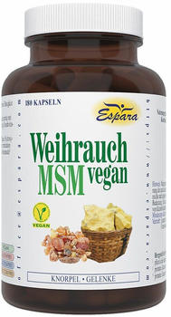 Espara Weihrauch MSM vegan Kapseln (180 Stk.)