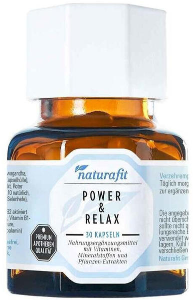 Naturafit Power & Relax Kapseln (30 Stk.)