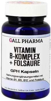 Hecht Pharma Vitamin B Komplex + Folsäure GPH Kapseln (180 Stk.)