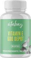PZN-DE 18209746, Vitabay CV Vitamin E 600 I.E. Depot vegan hochdosiert Weichk.
