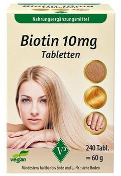 Velag Pharma Biotin 10mg Tabletten (240 Stk.)