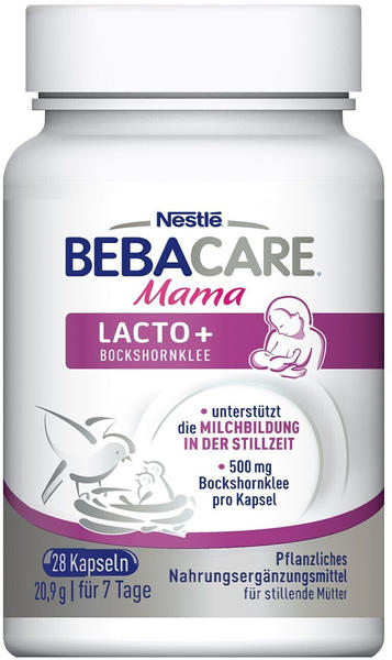 Nestlé Nutrition BEBACARE Mama LActo+ Bockshornklee Kapseln (28 Stk.)