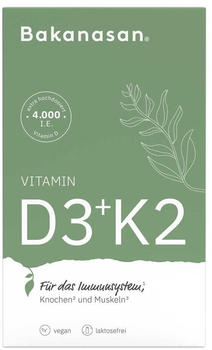 Roha Bakanasan Vitamin D3+K2 Kapseln (60 Stk.)