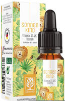 Vitamin D3 & K2 Tropfen f&uuml;r Kinder ab 4 (500 I.E.) - SONNENKIND - NATURTREU&reg; 10 ml