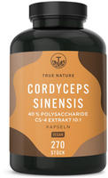 Cordyceps Sinensis Kapseln - 40% Polysaccharide, Made in DE 270 St