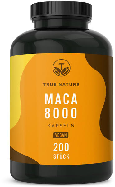 True Nature Maca 8000 Kapseln (200 Stk.)