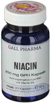 Hecht Pharma Niacin 250mg GPH Kapseln (30 Stk.)