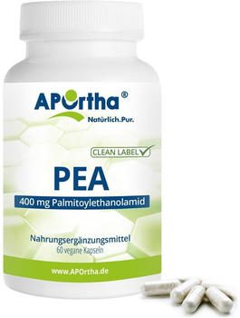 Aportha PEA Palmitoylethanolamid 400 mg Kapseln (60 Stk.)