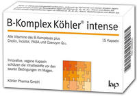 PZN-DE 14448253, B-Komplex K&ouml;hler intense Kapseln Inhalt: 9 g