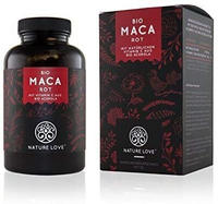 Maca Rot Bio 180 Kapseln Nature Love 180 St