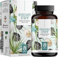 Calcium Komplex hochdosiert mit Vitamin C - KNOCHENSTARK - 120 vegane Kapseln -
