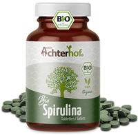 Spirulina Tabletten Bio | 400 Presslinge | mit je 6g Spirulina Algen Pulver pro