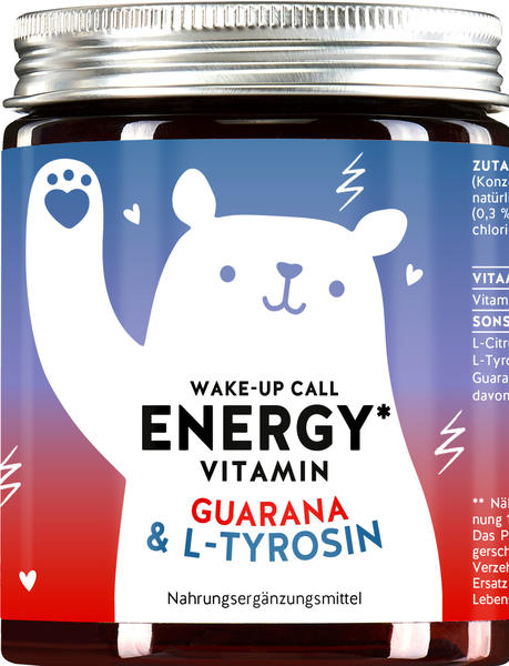 Bears With Benefits Wake-up Call Energy Vitamin Gummibärchen (60 Stk.)