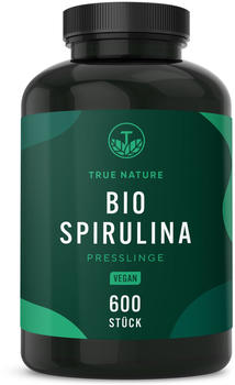 True Nature Bio Spirulina Presslinge (600 Stk.)