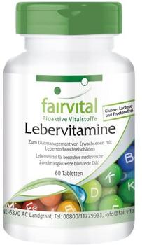 Fairvital Lebervitamine Tabletten (60 Stk.)