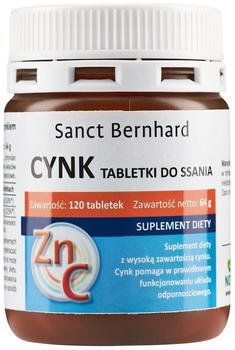 Kräuterhaus Sanct Bernhard Zink-Immun Lutschtabletten (120 Stk.)