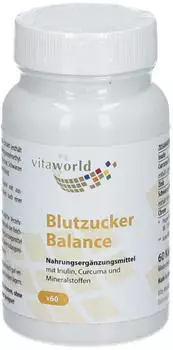 Vita World GmbH Blutzucker Balance Kapseln (60 Stk.)