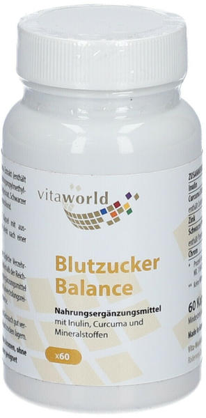 Vita World GmbH Blutzucker Balance Kapseln (60 Stk.)