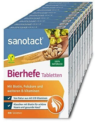 sanotact Bierhefe Tabletten (10x400 Stk.)