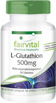 Fairvital L-Glutathion 500mg Tabletten (90 Stk.)