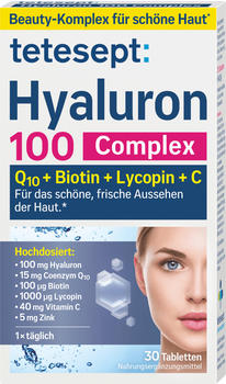 Tetesept Hyaluron 100 Complex Tabletten (30 Stk.)