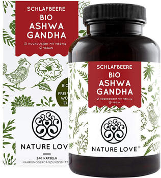 Nature Love Ashwagandha Kapseln (240 Stk.)