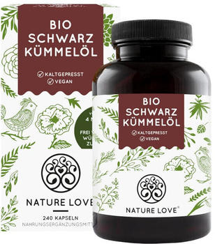 Nature Love Bio Schwarzkümmelöl Kapseln (240 Stk.)