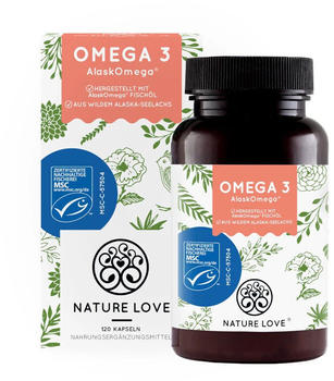 Nature Love Omega 3 Fischöl kleine Kapseln (365 Stk.)