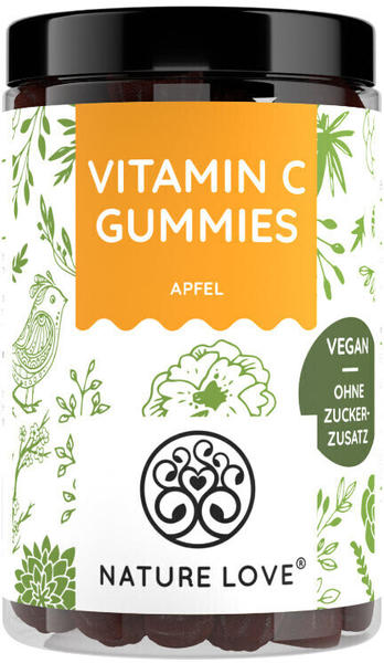 Nature Love Vitamin C Gummies Apfel (120 Stk.)
