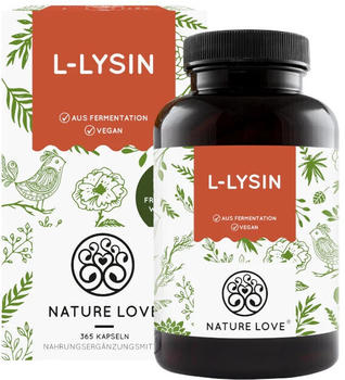 Nature Love L-Lysin Kapseln (365 Stk.)