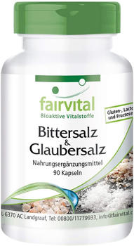 Fairvital Bittersalz & Glaubersalz Kapseln (90 Stk.)