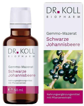 Dr. Koll Biopharm Gemmo Mazerat Schwarze Johannisbeere Tropfen (50ml)