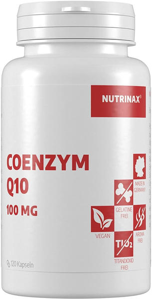NutrinaX Coenzym Q10 100mg Kapseln (120 Stk.)